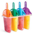 4 Piece Ice Pop Maker With Sipper Built In